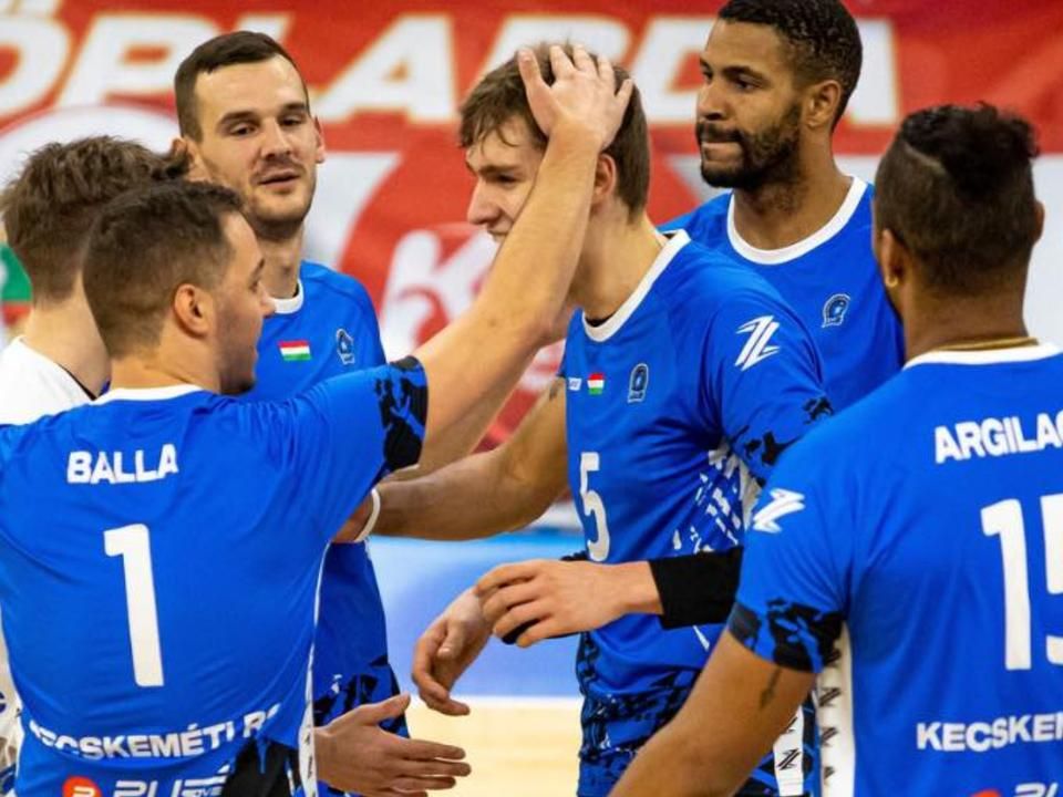 Ötszettes csatát nyert a MÁV Előre ellen a Kecskemét a férfi röplabda Extraligaában